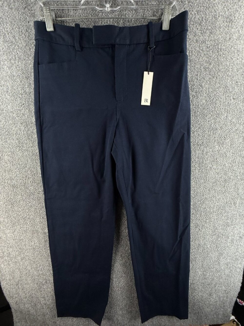 NWT Banana Republic Dress Pants Ladies Blue Stretch Sloan Straight Fit 29X30